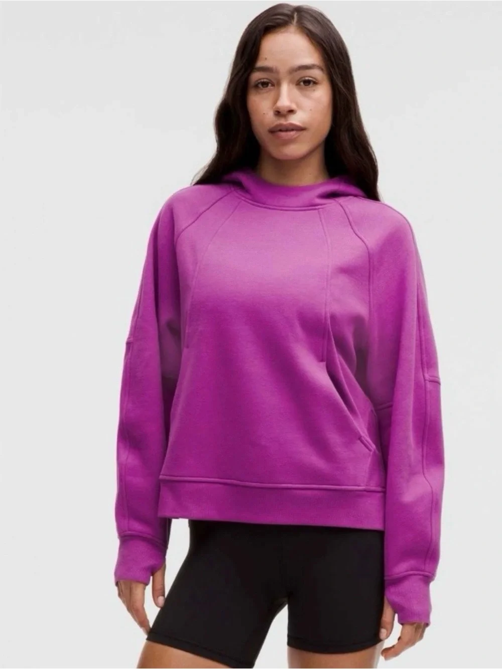 lululemon athletica Scuba Hoodie Vivid Plum XL
